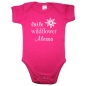 Preview: Baby-Body Little Wildflower - MIT oder OHNE Wunschname
