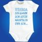 Preview: Lustiger Baby-Body - Freie Wahl Papa, Mama, Oma, Opa, Tante oder Onkel
