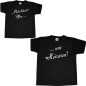 Preview: Kinder & Erwachsenen T-Shirts Set Unisex Heiraten Heiratsantrag Hochzeit