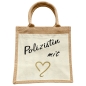 Preview: Jute Erwachsenen Tasche - Liebesbeweis mit Herz