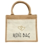 Preview: Jute Tasche Mommy Bag & Mini Bag - Mami & Kinder Handtasche