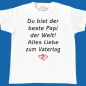 Preview: Kinder T-Shirt Vatertag