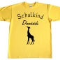 Preview: Kinder T-Shirt - Schulkind - Name frei