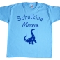 Preview: Kinder T-Shirt - Schulkind - Name frei