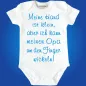 Preview: Lustiger Baby Bodie mit Spruch zur Geburt