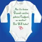 Preview: Baby-Body mit Druck Patenaltern werden