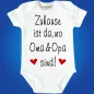 Preview: Baby-Body mit Spruch Familie