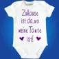 Preview: Babybody mit Spruch Familie