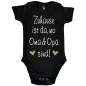Preview: Babybody mit Spruch Zuhause