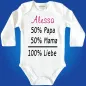 Preview: Baby-Body mit Druck personalisiert