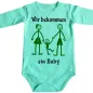 Preview: Baby-Body mit Aufdruck Familienzuwachs