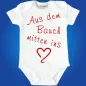Preview: Baby Bodie zur Geburt mit Herz