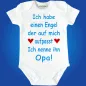 Preview: Baby-Body mit Spruch Engel Opa