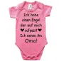 Preview: Babybody mit Engel Oma