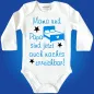 Preview: Baby Bodysuit with funny saying about the night