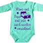 Preview: Baby Bodysuit with funny saying about the night