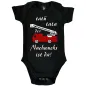 Preview: Babybody Feuerwehr Nachwuchs mit Feuerwehrauto