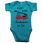 Preview: Baby‑Body mit Feuerwehrdesign und humorvollem Spruch