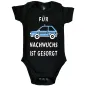 Preview: Baby-Body Polizei mit Polizeiauto
