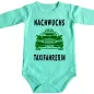 Preview: Babybody mit Taxi-Motiv für Jungen und Mädchen