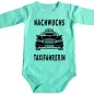 Preview: Babybody mit Taxi‑Illustration für kleine Fahrer