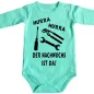Preview: Baby-Body mit Aufdruck Nachwuchs Handwerker