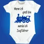 Preview: Baby-Body mit Zug Zugführer