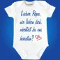 Preview: Baby-Body mit Aufdruck Hochzeitsantrag