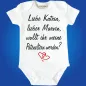 Preview: Babybody mit Spruch Taufpaten