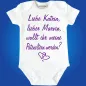 Preview: Baby Bodysuit with saying godmother