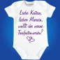 Preview: Baby Bodysuit with a saying for godparents