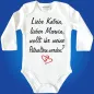 Preview: Babybody mit Spruch Taufpaten