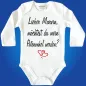 Preview: Baby-Body mit Spruch Pateneltern