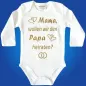 Preview: Baby-Body mit Druck Heiratsantrag