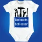 Preview: Baby-Body mit Aufdruck Schlosser