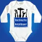 Preview: Baby-Body mit Aufdruck Nachwuchs Metallbauer
