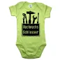 Preview: Babybody mit Aufdruck Schlosser