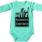 Preview: Baby-Body mit Aufdruck Installateur