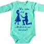 Preview: Baby-Body mit Aufdruck Hochzeitsantrag
