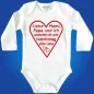 Preview: Baby-Body zum Valentinstag - Geschenk