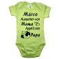 Preview: Baby-Body mit Druck Aussehen von Mama