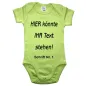 Preview: Baby-Body mit Wunschtext - Personalisiert