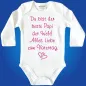 Preview: Baby-Body mit Druck zum Vatertag