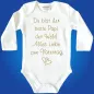Preview: Baby-Body mit Aufdruck zum Vatertag