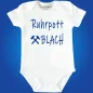 Preview: Baby-Body mit Druck Ruhrpott