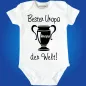 Preview: Baby-Body mit Aufdruck bester Uropa