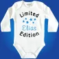 Preview: Baby-Body mit Druck Sterne