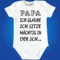 Preview: Baby-Body mit lustigem Spruch