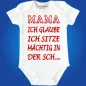Preview: Baby-Body mit Druck Scheiße