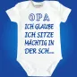 Preview: Baby-Body mit witzigem Spruch